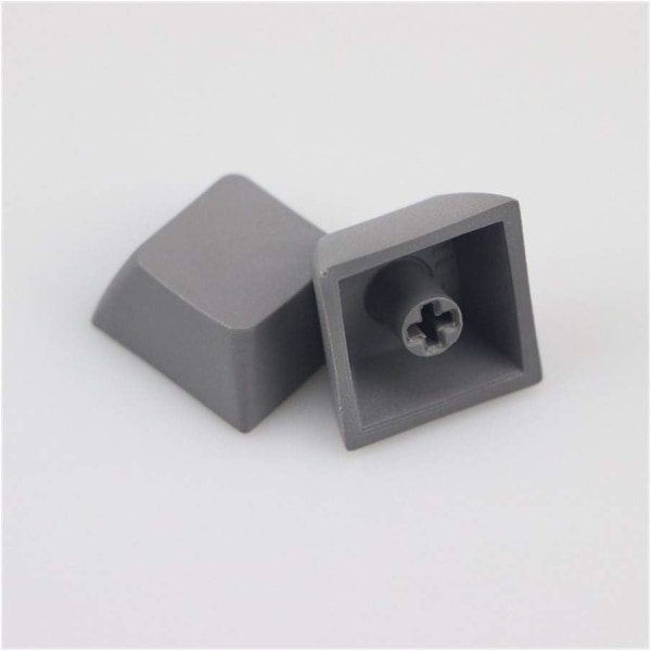 Pbt Keycap XDA 1u Mixed Color Grey Keycaps för switchar Gaming Mekaniskt tangentbord (axelkropp: 12 st, färg: mörkgrå)