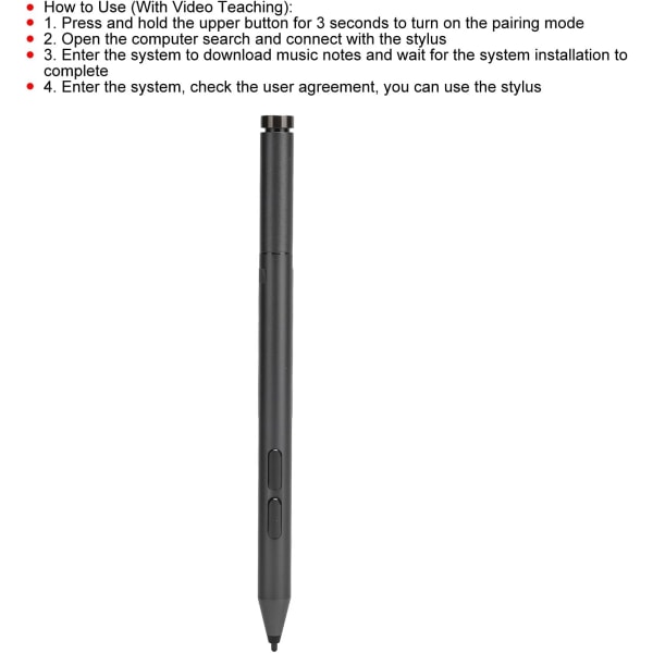 för Lenovo Yoga 6 Stylus Pen Stylus Pen Stylus Penna För Smart Bluetooth Induktionskapacitiv Penna För Lenovo MIIX 520 YOGA 530 720 930