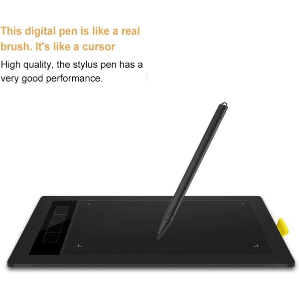 a Per Tavolettaafica Abs 5 st 8.5/12 Lcd Stylus Penna För pekskärmar Professionalaphics Rita Tablet Penna Stift Für Lcd Schreibtafel Svart