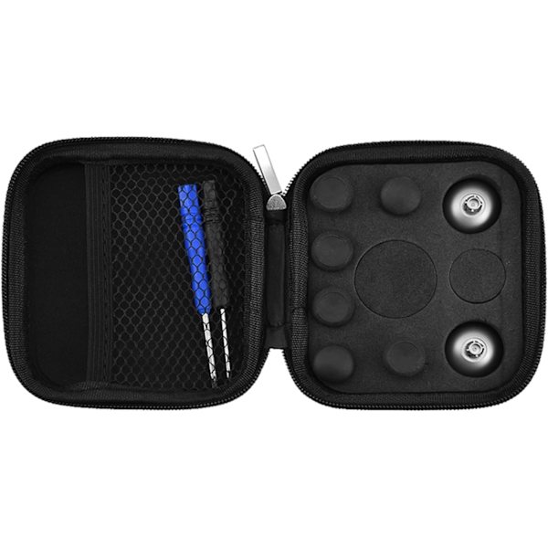 Ersättningsdel för Ps4 Ersättningsdel för Xbox One Metal Abs Black Mini Mobil Joystick Cap Magnetisk knappbytessats för Ps4