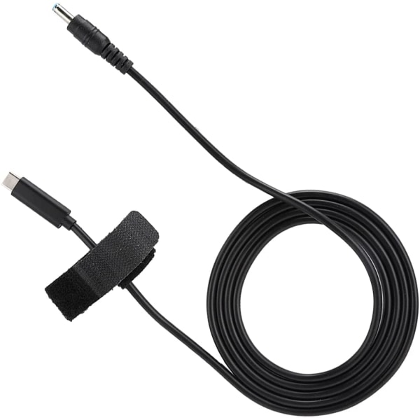 Typ C 4,5 X 3,O USB C till 19V DC DC-kontakter Kabel 19V 65W Pd Induktionp USB Till DC-kabel 4,5Mm X 3,0Mm Utgång för Typ C