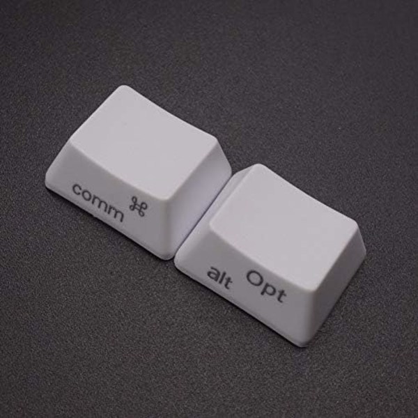 PBT Keycaps Commond och Option Keys MX Key Caps För MX Switchar Mekaniskt speltangentbord (Färg: Guld)