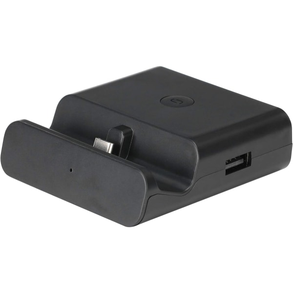 Adapter Dock För Switch Adapter Dock För Switch Abs Svart HDMI Video Converter Adapter För Switch Lite Bärbar Tv Adapter Mini Laddningsdocka Stativ