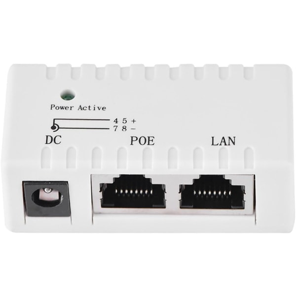 Poe Power 12V 4W Eolo Adapter 24V 0 5A Lan Off On 24W Injektor Poe Splitter Power Over Ethernet Injektor Ethernet-kablar Adapter för Lan