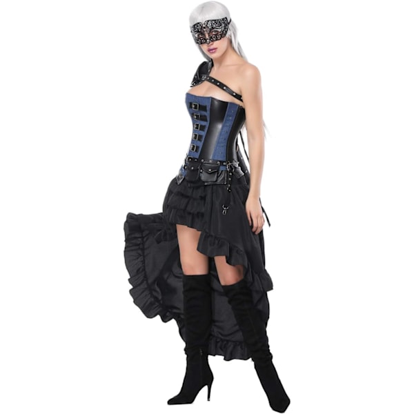 Gotiskt läder axelskydd axelrustning medeltida Viking axelrem armstulpe handskar cosplay tillgänglig