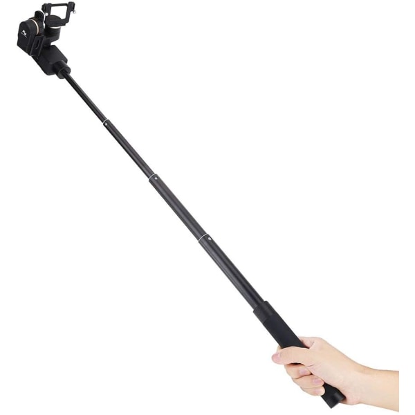 Selfie Stick, infällbar Selfie Stick Aluminiumlegering Gel Svart Förlängningsstav Teleskopstång Monopod För Feiyu G5 Wg2 Spg Stabilisator