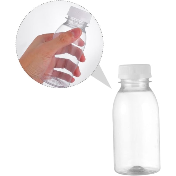 12 st Pudding en flaska yoghurt Glasbehållare Glaskanna Drycker i bulk Frukost Skaka behållare Återanvändbar dryckesflaska Fyllbar dryck