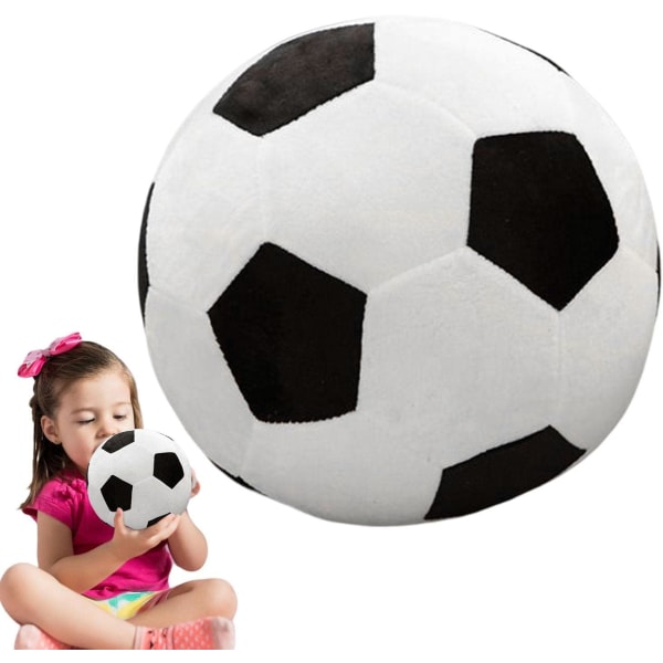 Plysch fotbollsleksak - fluffig fylld fotbollsleksak - multifunktionell plyschkuddeboll - fotbollsdekor | Mjuk plysch fotbollskudde - plysch