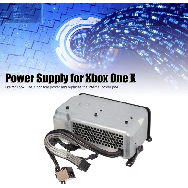 Xbox Series X intern power Xbox One X power Abs intern power Professionell power för Xbox One X 100‑240V