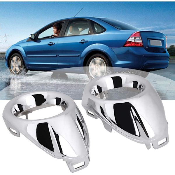 Cover, 2st Bil Front Dimljus Cover Dimljusskydd för Ford Focus 3 MK3 2012-2013