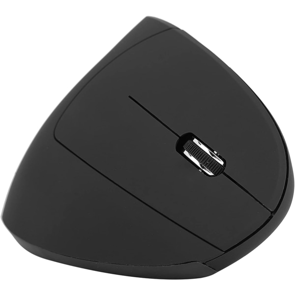 Joystick Mus Vertikal Mus Abs 2.4Ghzical 1600Dpi Wirelessomic Vertikal Gaming Mouse Non Delay För PC Laptop Svart (Svart)