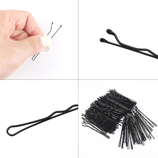 Hårnålar 100 delar Vågform Hårklämmor Metall Bobby Pins Hårnålar Set för barn Flickor Håraccessoarer Frisörsalong