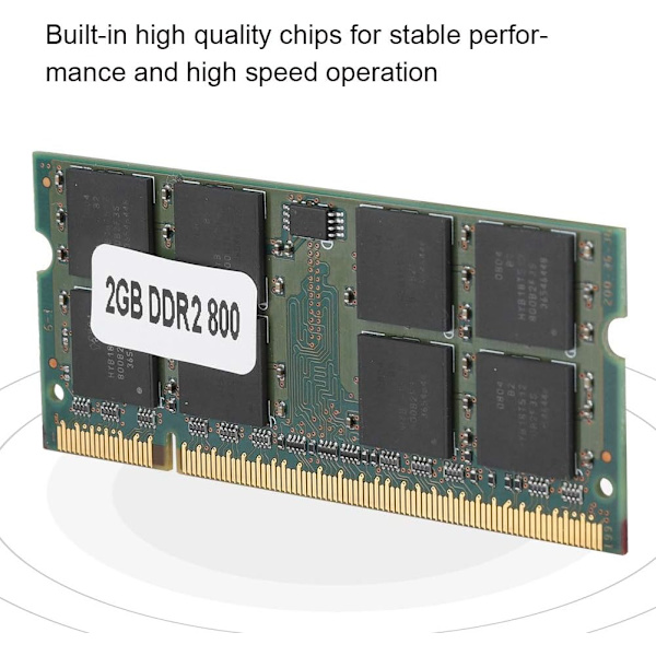 Pc2 6400S 666 4G Pc2 6400S 6400S 666 12 A0 Ddr2 2G 800Mhz För Pc2 6400 Notebook Fullt Cfor OMPatible Memory För Intel Amd 200Pin