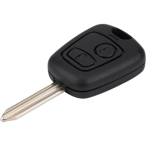 Fjärrnyckel, Xsara Picasso nyckelbricka, 2 knappar bilfjärrnyckel 433Mhz Id46 för Citroen Saxo Picasso Xsara Berlingo