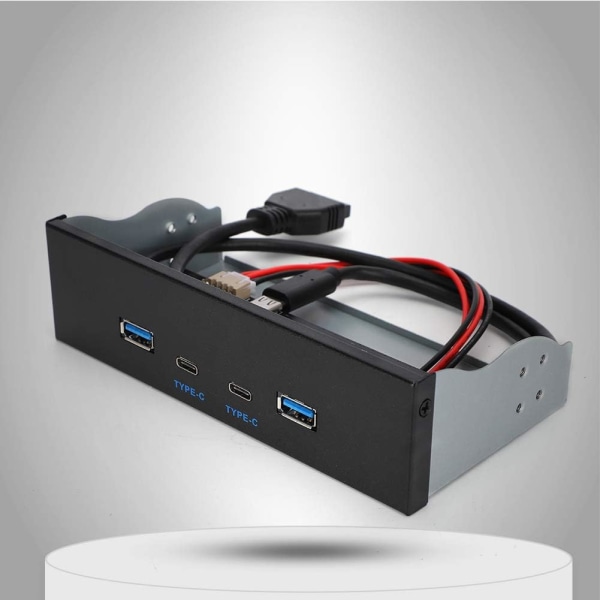 Frontpaneladapter USB C Typ E USB 3.1 Frontpanel Usb3.1 Gen2 Frontpanel 10G Optisk enhet Usb3.0 2.0 Typ C Typ E Panel Cför OMPuter delar