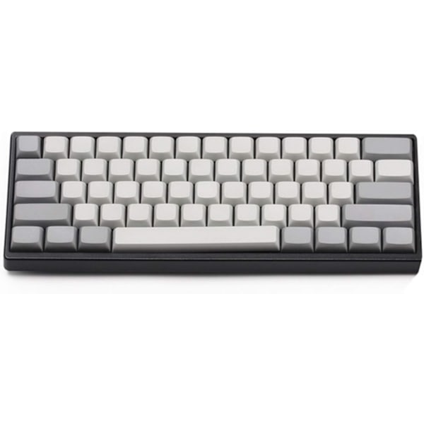 Tangentkapslar Blank PBT för switchar 61 87 108 112 142 Knappar för switchar Mekaniskt tangentbord (axelkropp: ljusgrå grå, färg: 142 knappar)