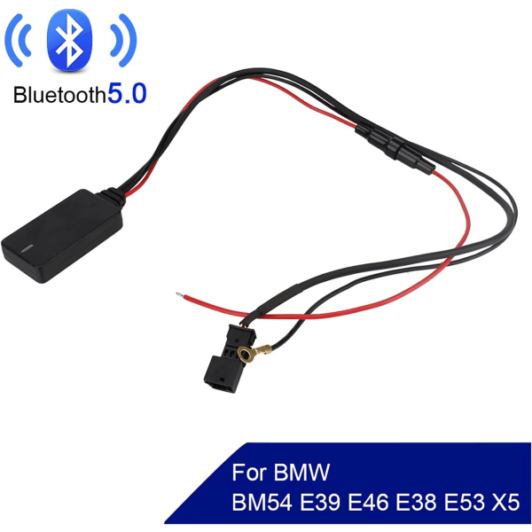 Biladapter Bil Bluetooth modul 3-stifts bilelektroniktillbehör Ljudradioadapter Bluetooth sändare