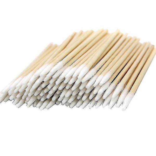 100 Count bomullspinne/bomullspinnar spetsig spets/bomullspinnar träpinnar/långa