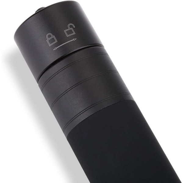 Selfie Stick, infällbar Selfie Stick Aluminiumlegering Gel Svart Förlängningsstav Teleskopstång Monopod För Feiyu G5 Wg2 Spg Stabilisator
