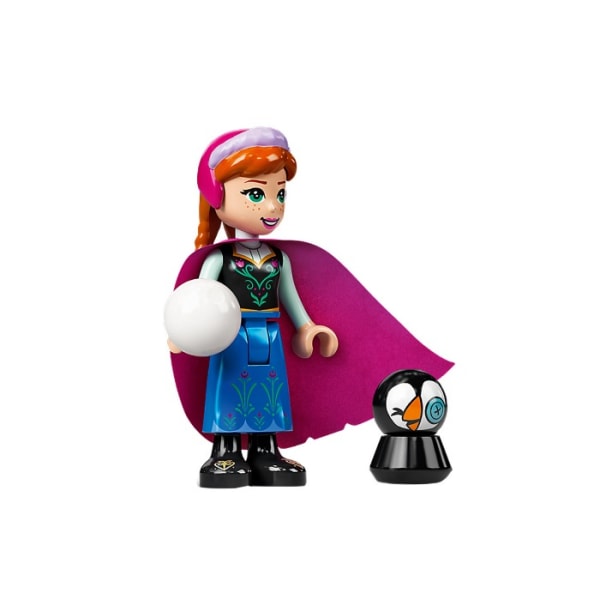 5 st/ set Frozen Series Minifigures Building Blocks Kit, Elsa Anna Mini Action Figures Leksaker för barn