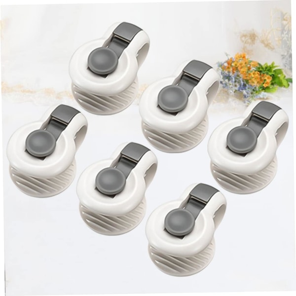 6 st Sängnålar Justerbar Madrass Cover Gör-det-själv Quilt Clip Säng Hörn Clips Anti-Slip Påslakan Fixer