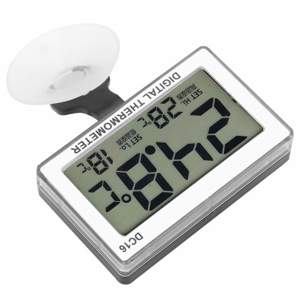 Termometro Digital Acuario Dc16 Lcd Digitalrium temperatur för Fishval 207