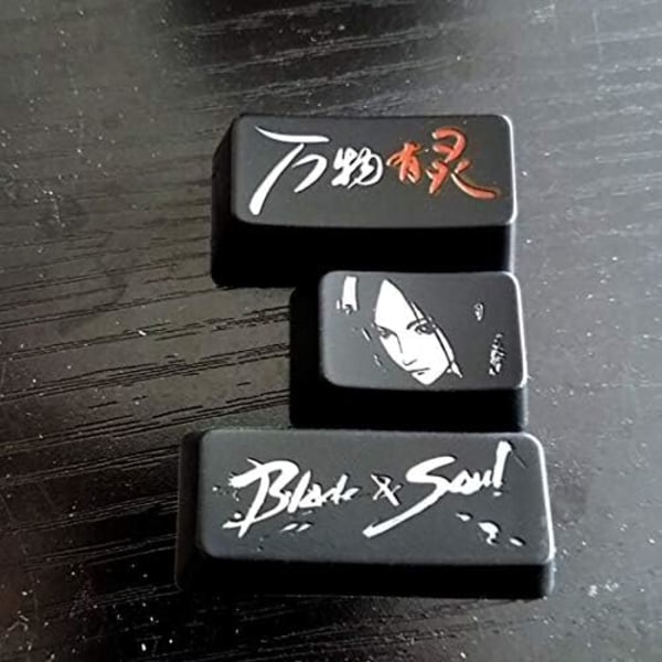 1 set Personality Keycap Mekaniskt tangentbord Gaming Key Caps för Blade & Soul Pattern (Färg: Summoner)