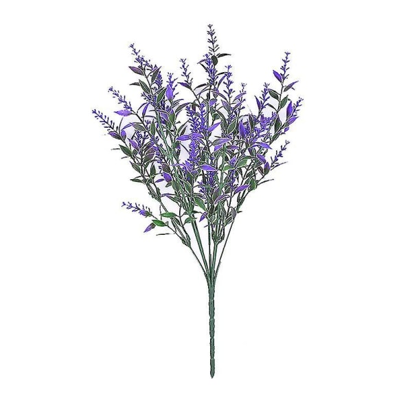 4st konstgjord lavendel lila falska blommor Acsergery present lavendel växter