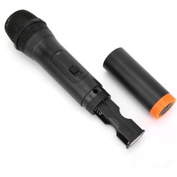 Trådlös mikrofon Mikrofoner Inalambricos Para Karaoke Abs Plast Svart Svart Abs Plast Professionell Universal Handhållen Vhf trådlös mikrofon