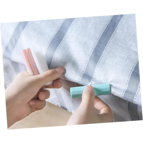 10 st Ark Anti-Slip Clips Fixed Spännen Quilt Fixture Rosa