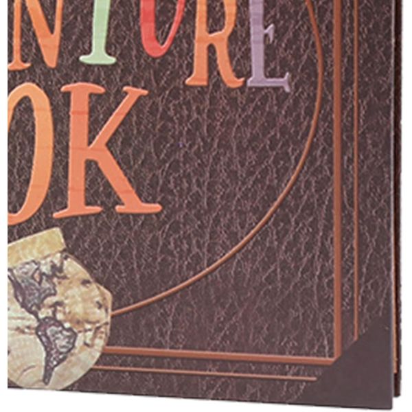 Resedagbok fotobok, DIY Scrapbook Albums Vintage Äventyr Resedagbok Fotobok Pärm Inbunden fotominne Album 290x190mm