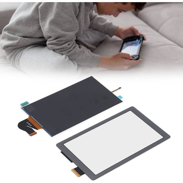 Switch Lite LCD-ersättningsskärm för Switch Lite Glass Abs-byte LCD-skärm för Switch Lite Hållbar ersättnings-LCd-skärm