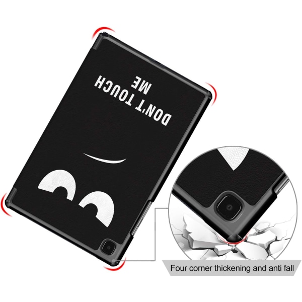 Galaxy Tab A7 2020 Slim Case - Ultra Slim Stand Hard Shell Smart Cover för Galaxy Tab A7 10.4 2020 (SM-T500.SM-T505.SM-T507) (Big Eye)