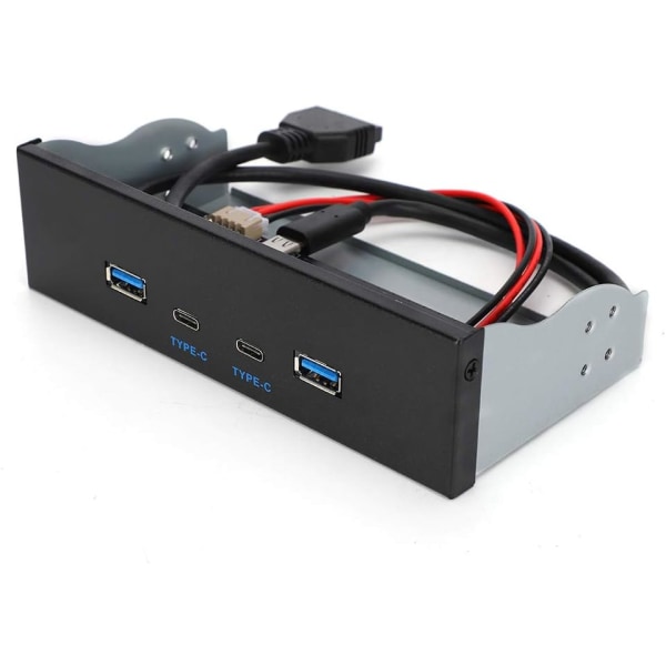 Frontpaneladapter USB C Typ E USB 3.1 Frontpanel Usb3.1 Gen2 Frontpanel 10G Optisk enhet Usb3.0 2.0 Typ C Typ E Panel Cför OMPuter delar