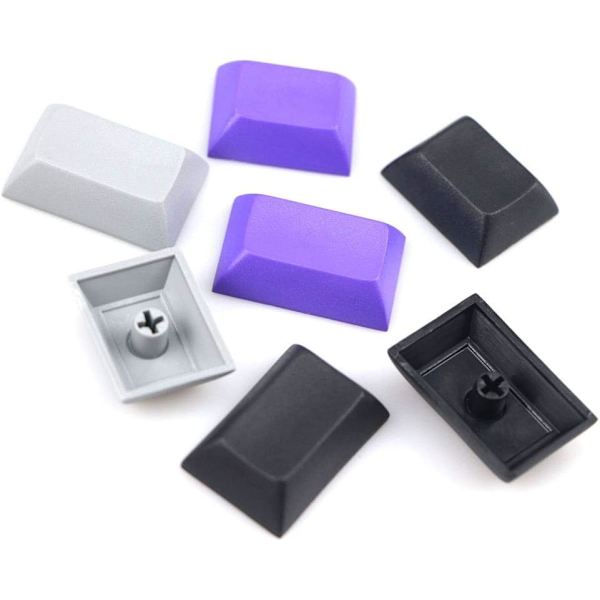 Blank Dsa Pbt Keycap 1,25U/1,5U för switchar Mekaniska tangentbordsknappar (axelkropp: 1,5 U, färg: vit)