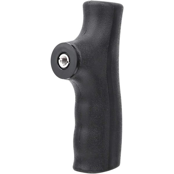 Slitstarkt monopod kryckhuvud, kryckhuvud, bekväm handkänsla för 1/4 och 3/8 tums skruvar