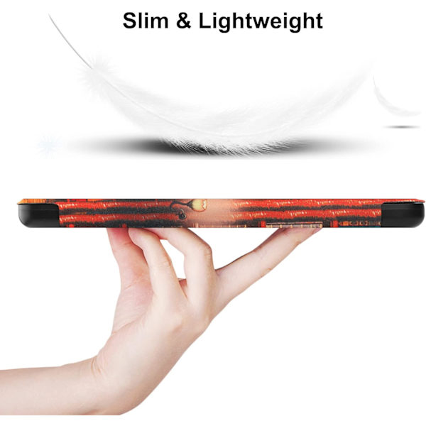 Slimshell- case för 6" Tolino Shine 4 (2022) / Kobo Clara 2E (2022) släppt, Slim Fit Stand Cover med Auto Sleep/Wake för Kobo Clara 2E 6-tums-bibliotek