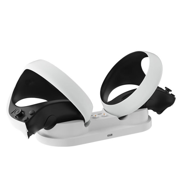 PS5 VR2 spelkontroll med LED-laddningsstation