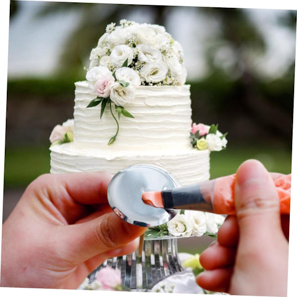 12st Monteringsspik Rostfritt stål Trim Glasyr Nagelrosa Nagelbakning Naglar för tårtor Tårtdekorering Blomma Nagel Cupcakes Metall Blomma Nagelglasyr