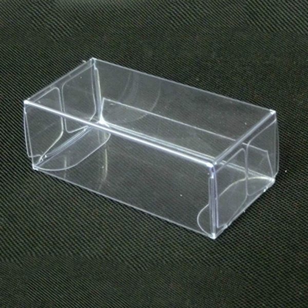 50 st Leksaksbilsutställningslådor, PVC-transparent låda modell Leksaksbilsutställningslåda, 1/64 skala organizer Case