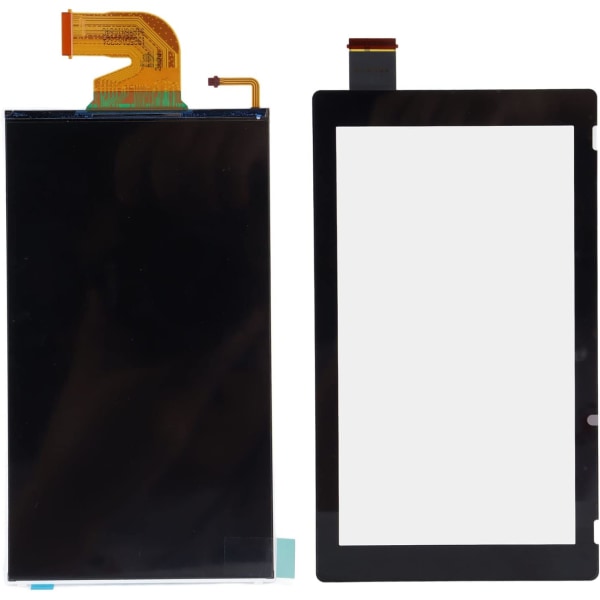 Byte av skärmbyte Ersättningsskärm för Switch Glass, ABS-ersättnings LCD-skärm för Switch Hac-001 Digitizer pekskärm