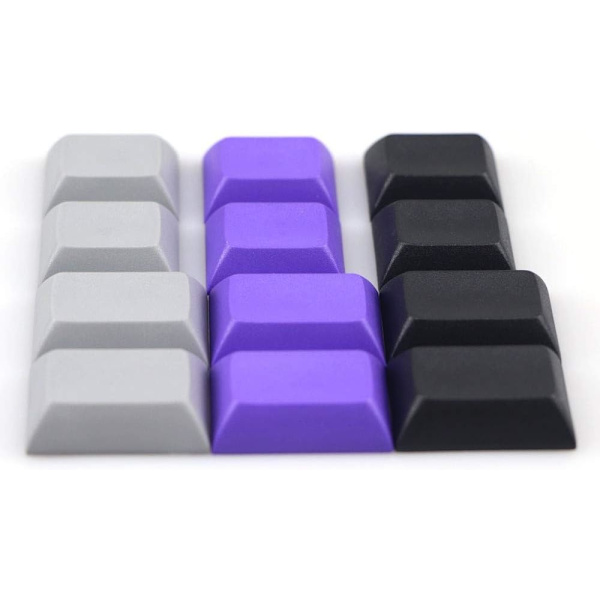 Blank Dsa Pbt Keycap 1,25U/1,5U för switchar Mekaniska tangentbordsknappar (axelkropp: 1,5 U, färg: vit)