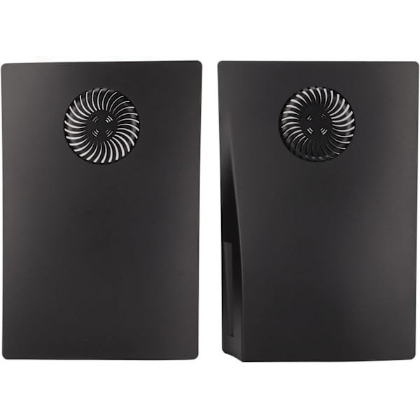 PS5-plattor Byte av frontpanel Abs-frontskivor för PS5 damm- och reptålig cover med kylflänsport för PS5-skiva