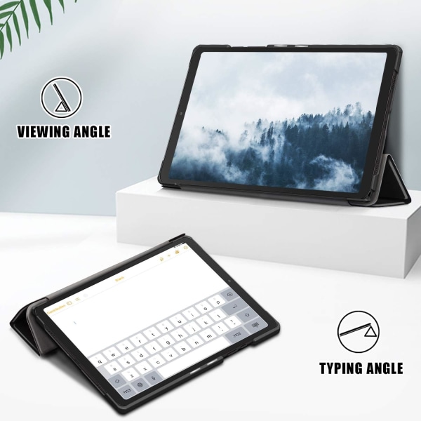 Galaxy Tab A7 2020 Slim Case - Ultra Slim Stand Hard Shell Smart Cover för Galaxy Tab A7 10.4 2020 (SM-T500.SM-T505.SM-T507) (Big Eye)