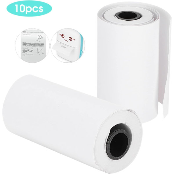Thermal Kamera Thermal Barn Pappersrulle Refill för print Omedelbar skrivare kom skrivare Papper Skolmaterial Hantverk Photo Creator Kamera