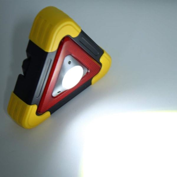 Bilvarningsvinkel Lampagulo Emergencia Auto Abs Plast Bilvarningsvinkellampa Nödfunktionsarbetslampa Blinkande Skylt Borttagningsverktyg