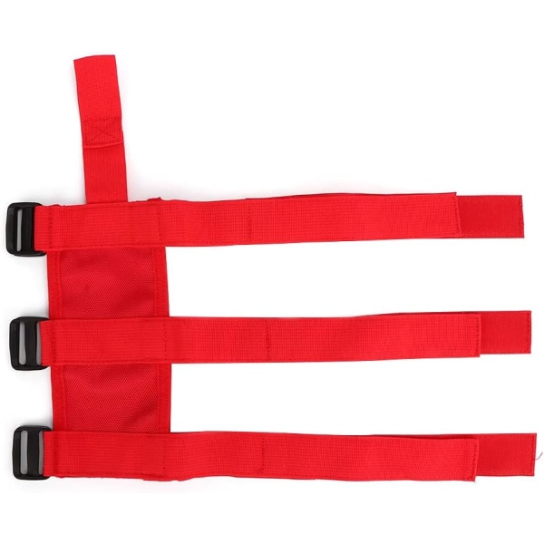 Släckarrem Släckare Fixering Polyester Oxford, Nylon Bilsläckare Fixeringshållare Bältesrem Passar till Gladiator (röd)