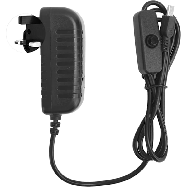 Raspberry Pi 3 Power Power För Raspberry Pi Plastskal Power för Raspberry Pi 5V 3A Med strömbrytarknapp för INTEGRERAD Micro