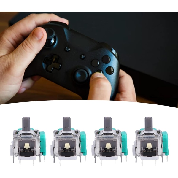 Analog joystick för ersättning för Xbox One Abs Metal Qm21070961 4-pack reparationsverktygssats Hållbara kontrollerdelar