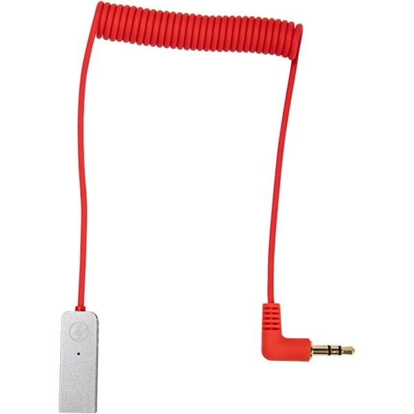 Biladapter USB Bluetooth -mottagare Adapter Dongle Mic Handsfree Call 3,5 mm Jack Aux Bluetooth 5.0 Audio Receiver Musik Bilsändare